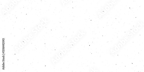 Speckle grain dot white paper noise texture with distress effect vector illustration pattern background. Dirty or dust film grain speck grit grunge overlay on white background grain noise particles.