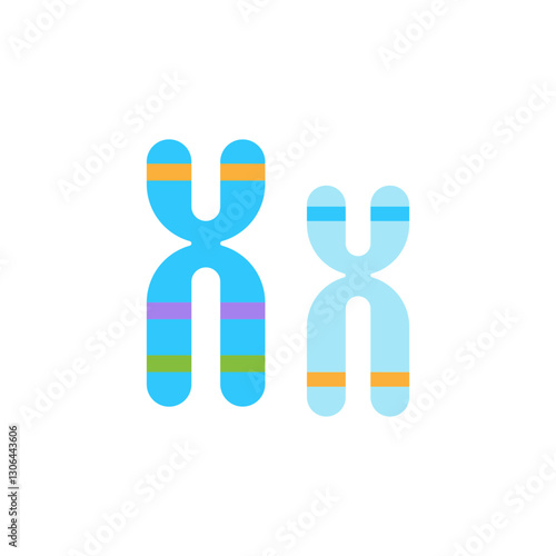 Chromosome colored icon
