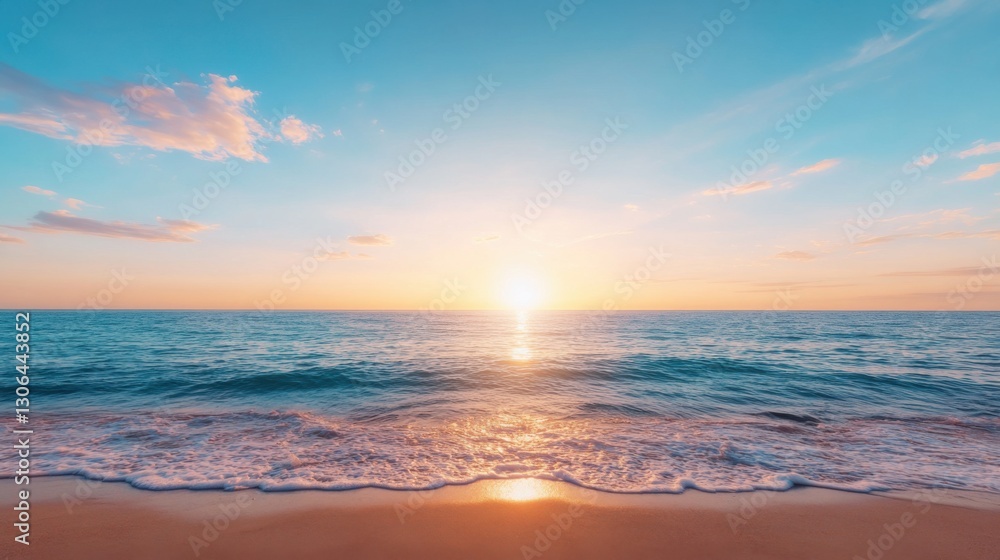 Sunset Beach Ocean Horizon Sunset Beach Ocean Horizon