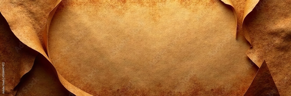 Deep brown creases, textured paper background, grungy, brown texture Deep brown creases, textured paper background, grungy, brown texture