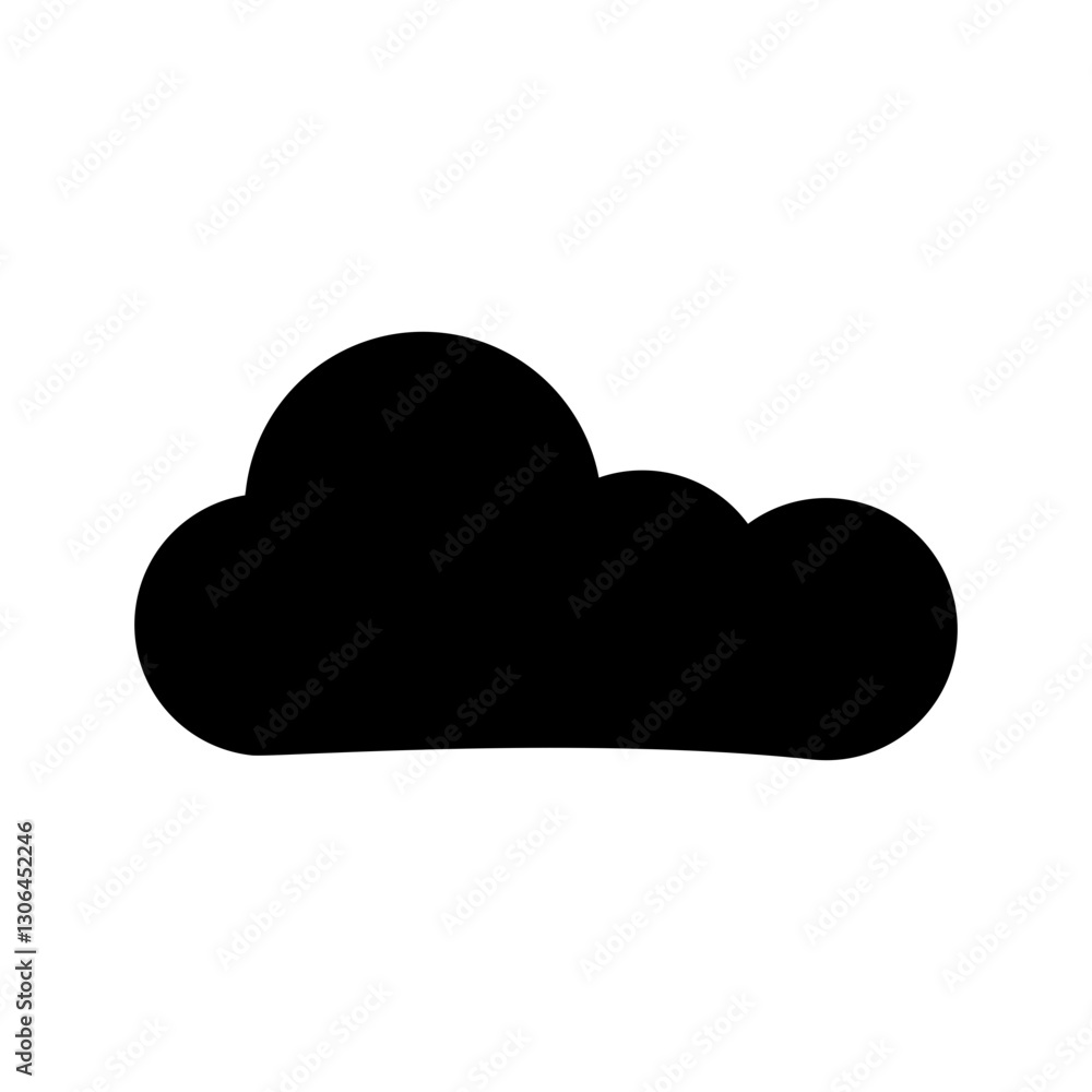 Cloud Vector Icon Cloud Vector Icon