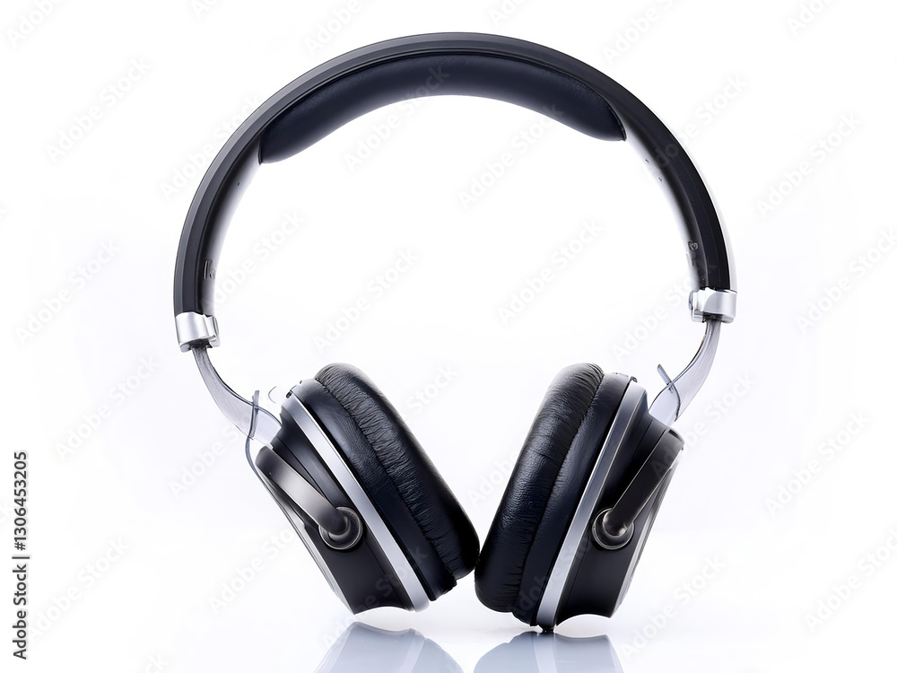 Fototapeta premium Headphones on white background