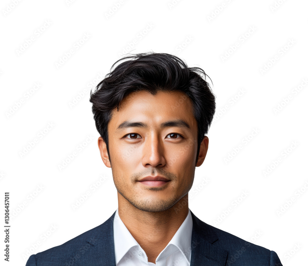 Business portrait professional male isolated on transparent background Business portrait professional male isolated on transparent background