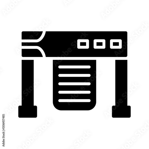 Plotter Vector Icon