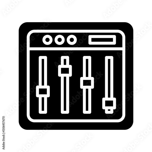 Mixer Vector Icon