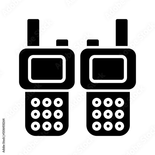 Walkie Talkie Vector Icon