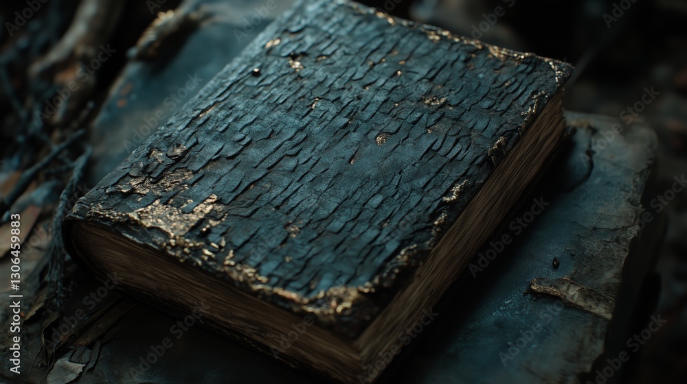 Obraz premium The Secret of the Ancient Magic Book