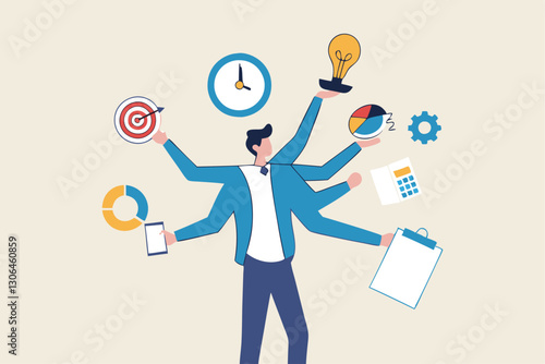 Gestión de proyectos, plan estratégico para administrar los recursos para el desarrollo, proceso de trabajo y planificación, concepto de finalización de tareas, gestor de proyectos inteligente de nego