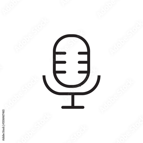 Microphone icon,vector illustration. vector microphone icon illustration isolated on White background.eps