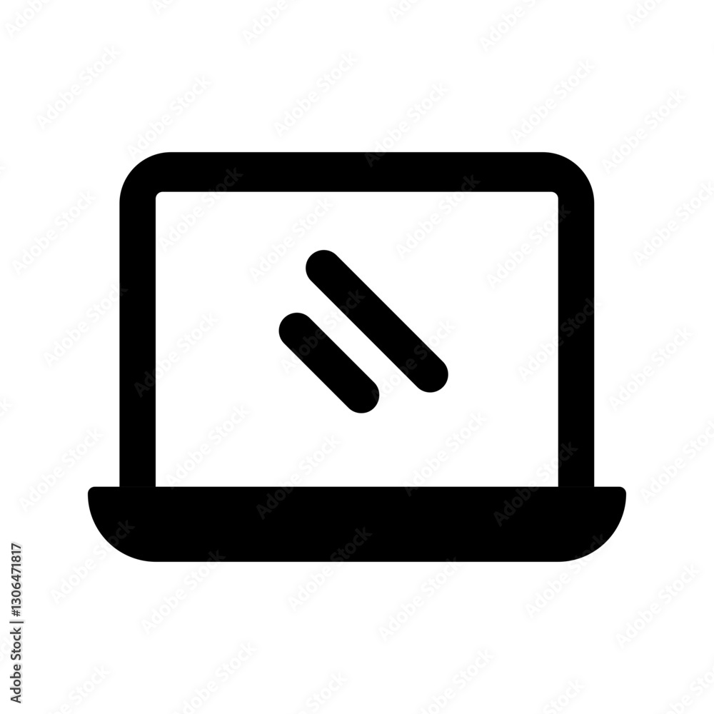 Laptop Vector Icon Laptop Vector Icon