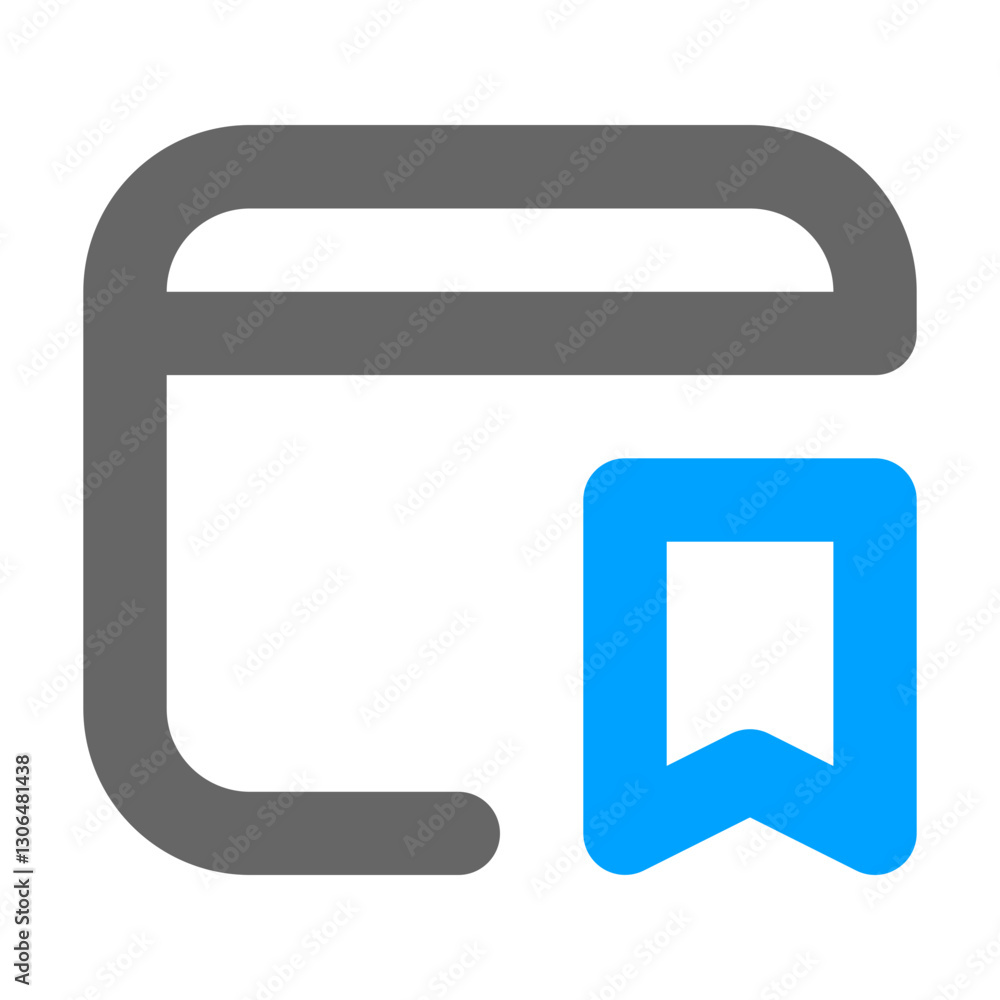 Multicolored black and blue outline icon pack Multicolored black and blue outline icon pack