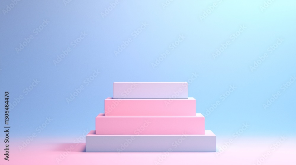 Minimalist 3D podium display, sleek geometric platform, soft gradient background, futuristic lighting, high-end presentation, product showcase, clean aesthetic, subtle reflections, cinematic Minimalist 3D podium display, sleek geometric platform, soft gradient background, futuristic lighting, high-end presentation, product showcase, clean aesthetic, subtle reflections, cinematic