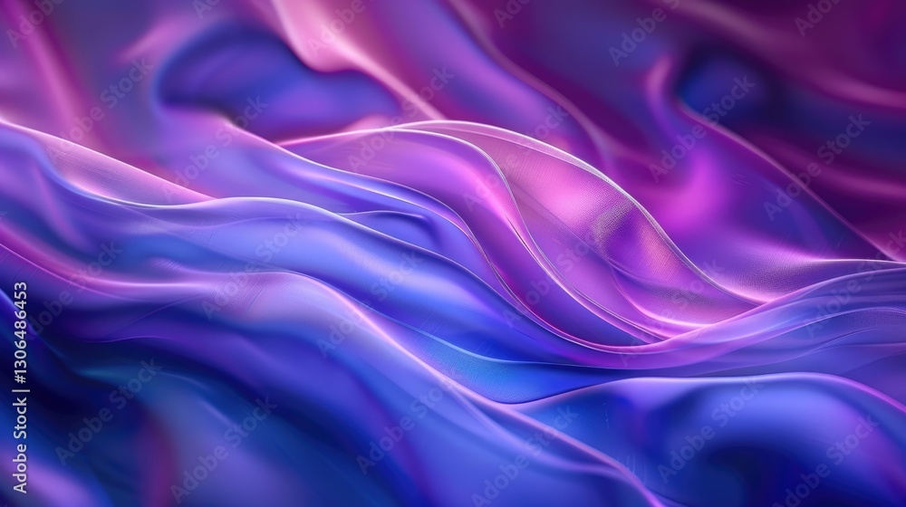 Abstract purple color wave flowing express the energetic ripple. Seamless texture of vividness curve swirling convey sense of harmony and wonderful scene perfect for effect and graphic design. AIG51. Abstract purple color wave flowing express the energetic ripple. Seamless texture of vividness curve swirling convey sense of harmony and wonderful scene perfect for effect and graphic design. AIG51.