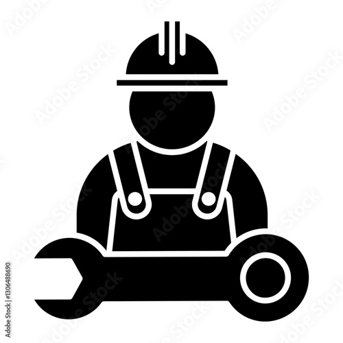 plumber Solid icon