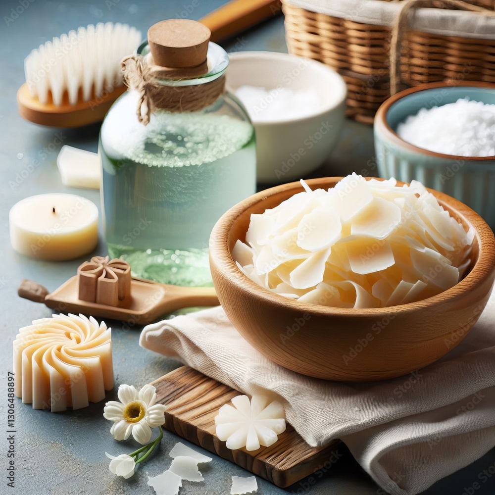 Soap Flakes Laundry Gentle Cleansing Thin flakes of pure soap tr Soap Flakes Laundry Gentle Cleansing Thin flakes of pure soap tr