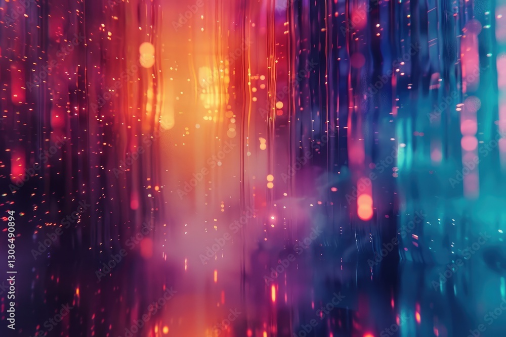 Abstract vibrant color wave blurry express the energetic particle. Seamless vague texture of vividness hue convey sense of blur view and bokeh style scene perfect for effect and graphic design. AIG51. Abstract vibrant color wave blurry express the energetic particle. Seamless vague texture of vividness hue convey sense of blur view and bokeh style scene perfect for effect and graphic design. AIG51.