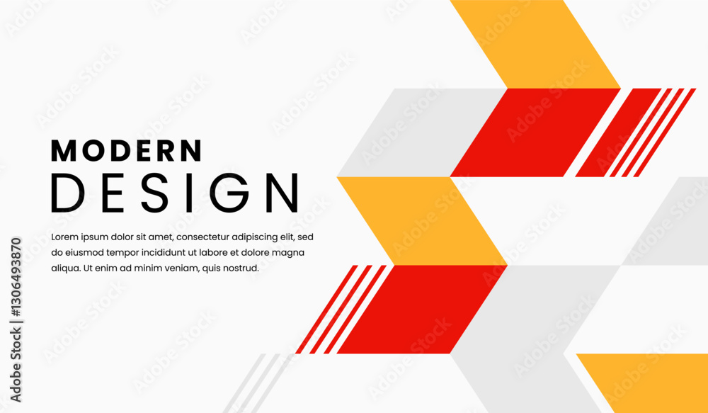 Red and yellow abstract geometric background vector illustration Red and yellow abstract geometric background vector illustration