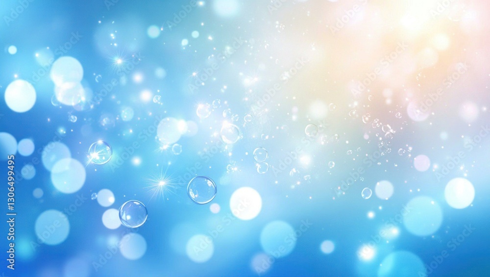 Delicate, sparkling, and dreamy abstract background with soap bubbles and bokeh. Delicate, sparkling, and dreamy abstract background with soap bubbles and bokeh.