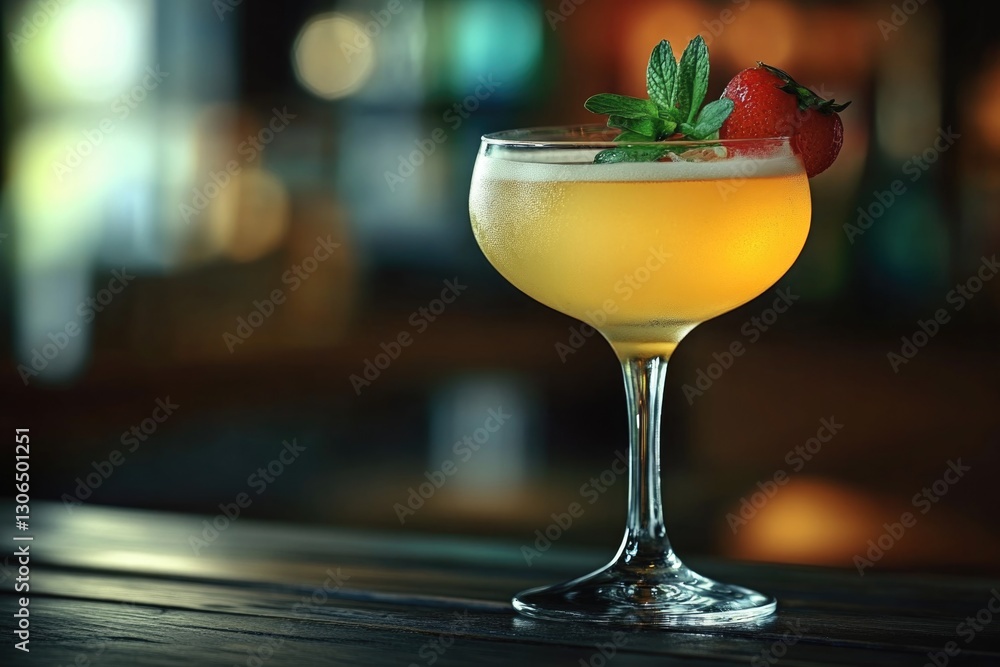 A glass filled with a drink sitting on a wooden table, ideal for outdoor or rustic-themed settings A glass filled with a drink sitting on a wooden table, ideal for outdoor or rustic-themed settings