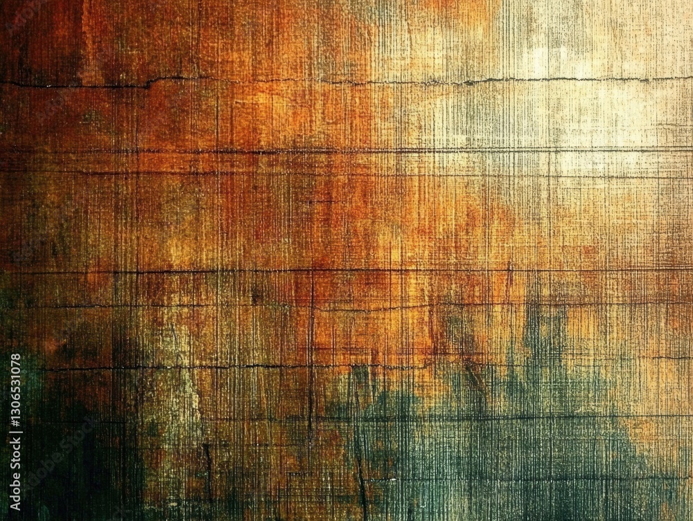 Obraz premium a textured wooden background with lines and color stains