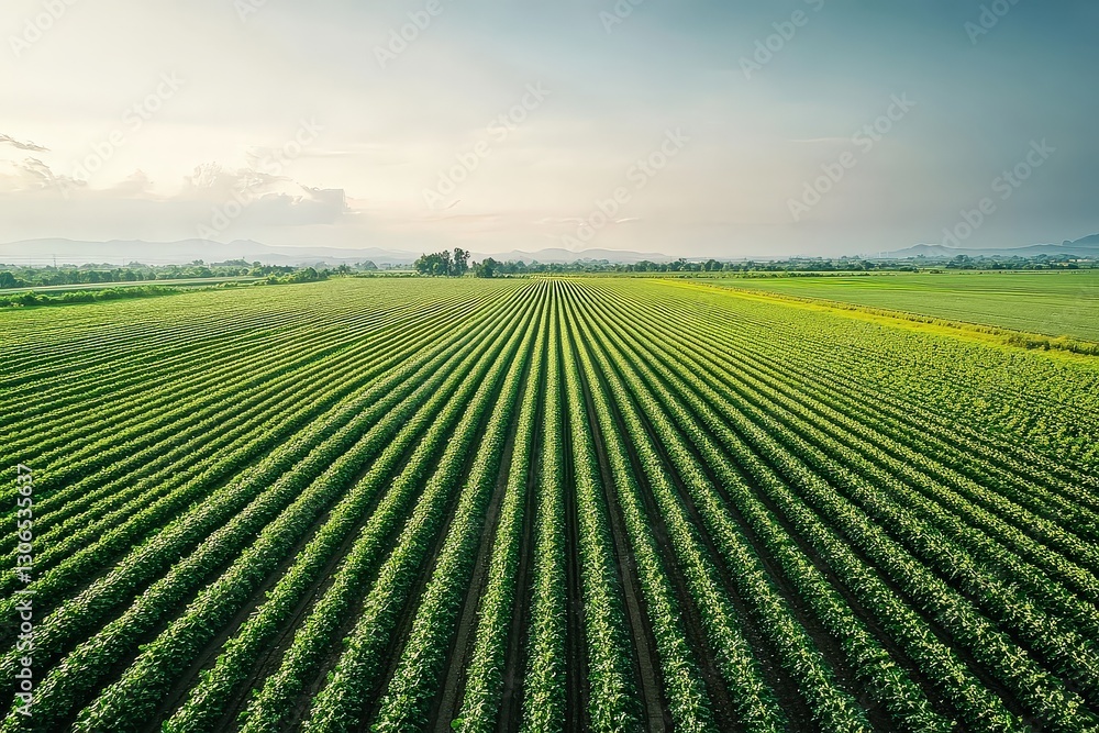 Smart Irrigation System Enhances Water Efficiency Across a Vast Agricultural Field in Clear Weather Smart Irrigation System Enhances Water Efficiency Across a Vast Agricultural Field in Clear Weather