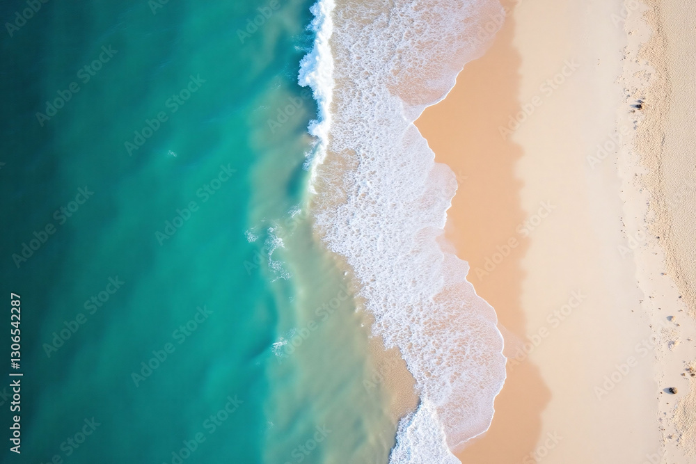 aerial view of a beach with white sand and turquoise water aerial view of a beach with white sand and turquoise water