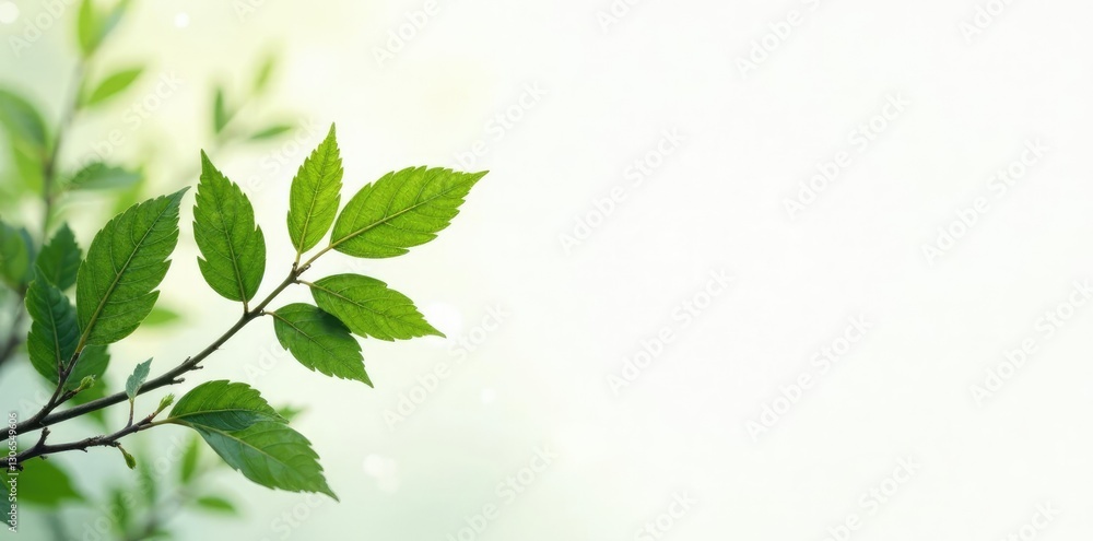 Foliage branches on white background isolated, isolation, leafy Foliage branches on white background isolated, isolation, leafy
