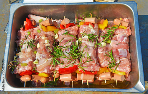 Carne per grigliata.
