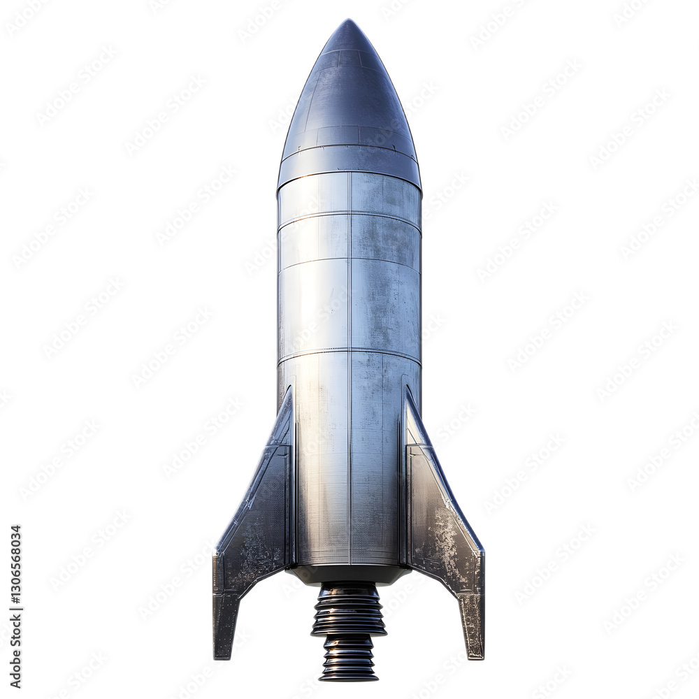 Futuristic Rocket Spacecraft Blasting Off Into the Cosmos for Interplanetary Futuristic Rocket Spacecraft Blasting Off Into the Cosmos for Interplanetary