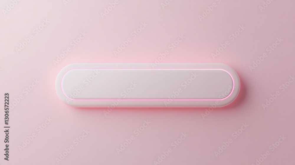 Set of four stylish oblong pink buttons / pink buttons Set of four stylish oblong pink buttons / pink buttons
