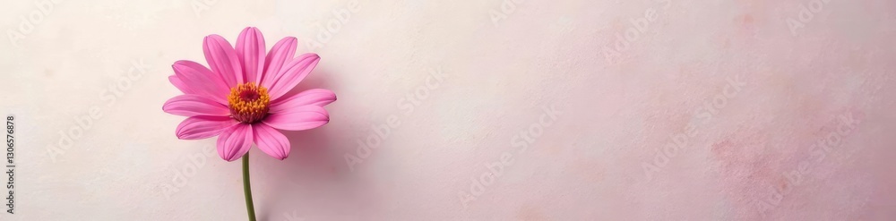 Single bloom on a minimalist background with subtle texture, texture, background, minimalist Single bloom on a minimalist background with subtle texture, texture, background, minimalist