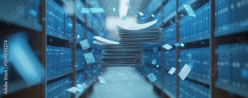 Digital Archive: Data Flow in Modern Library