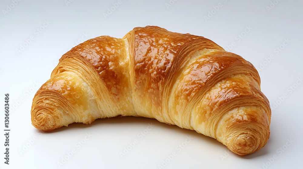 croissant isolated on white background croissant isolated on white background