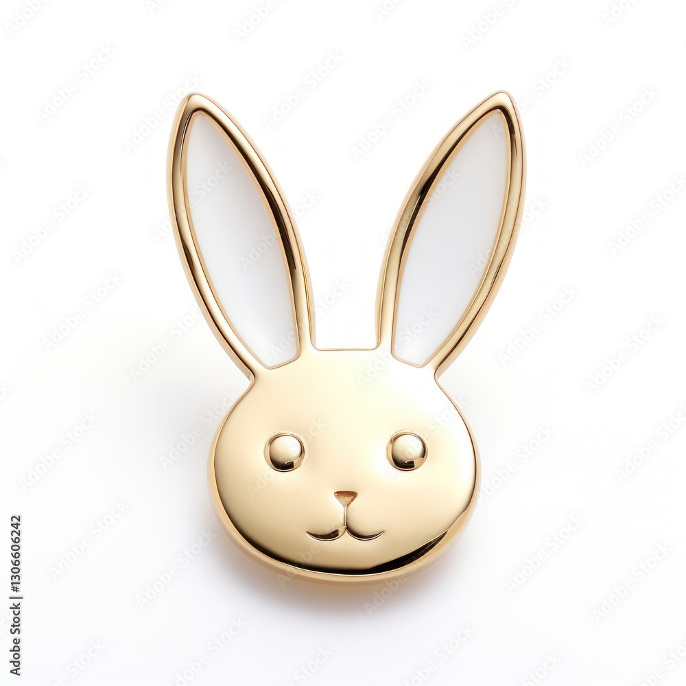 Brooch of bunny accessories accessory jewelry. Brooch of bunny accessories accessory jewelry.