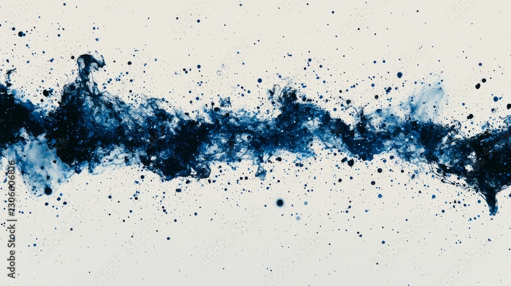 Obraz premium A 3D rendering of futuristic dots and lines forms a geometric digital connection structure, set on a black abstract grid with a plexus and particles, representing stock