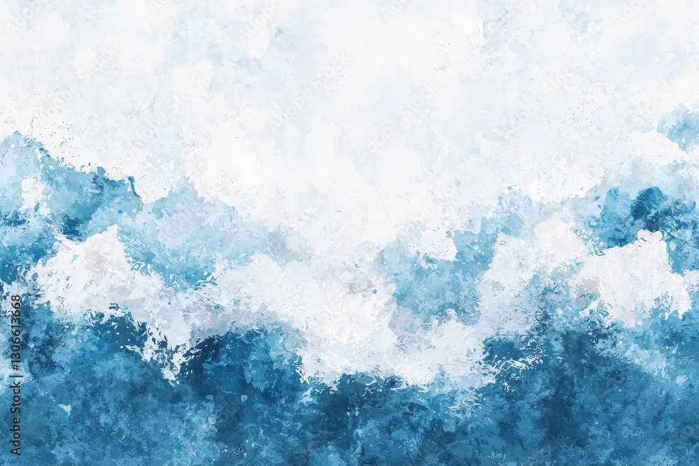 The painting features soft pastel acrylic textures in gray, beige, brown, and blue, presented in a contemporary artistic landscape style with an abstract twist, set against a painted backdrop, The painting features soft pastel acrylic textures in gray, beige, brown, and blue, presented in a contemporary artistic landscape style with an abstract twist, set against a painted backdrop,