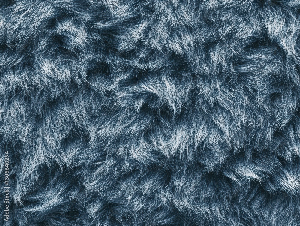 Obraz premium Soft and Fluffy Shaggy Carpet Close-Up
