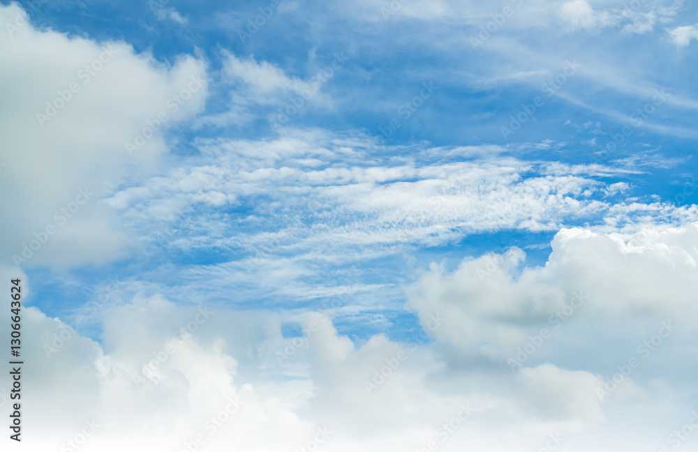 Blue sky background white cloud abstract light day sun bright cloudy summer season beauty landscape atmosphere air view sunshine climate environment ecosystem change energy concept. Blue sky background white cloud abstract light day sun bright cloudy summer season beauty landscape atmosphere air view sunshine climate environment ecosystem change energy concept.