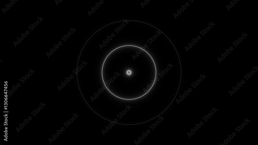 Radio waves technology. Frequency radio wave signal animation. Radio waves technology. Frequency radio wave signal animation.