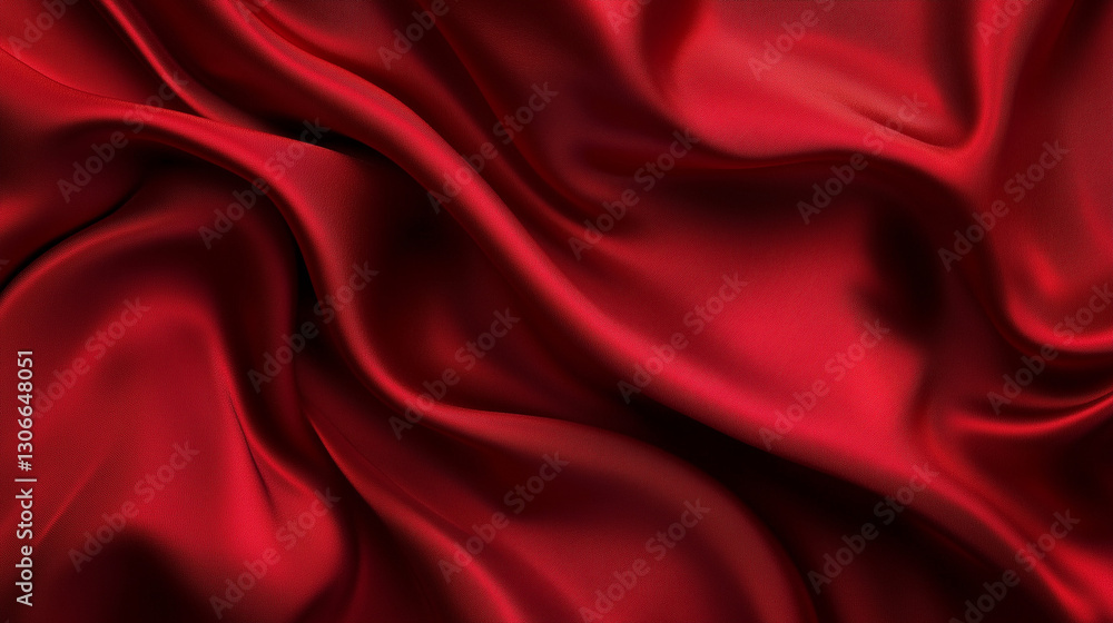 Obraz premium red silk background