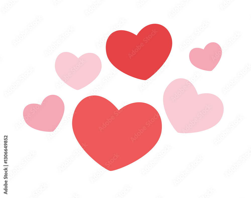 Cute Heart Element Decoration Cute Heart Element Decoration