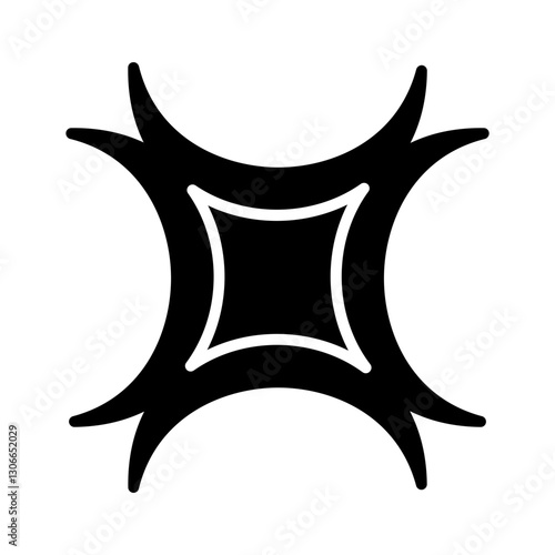 Biohazard symbol Vector Icon