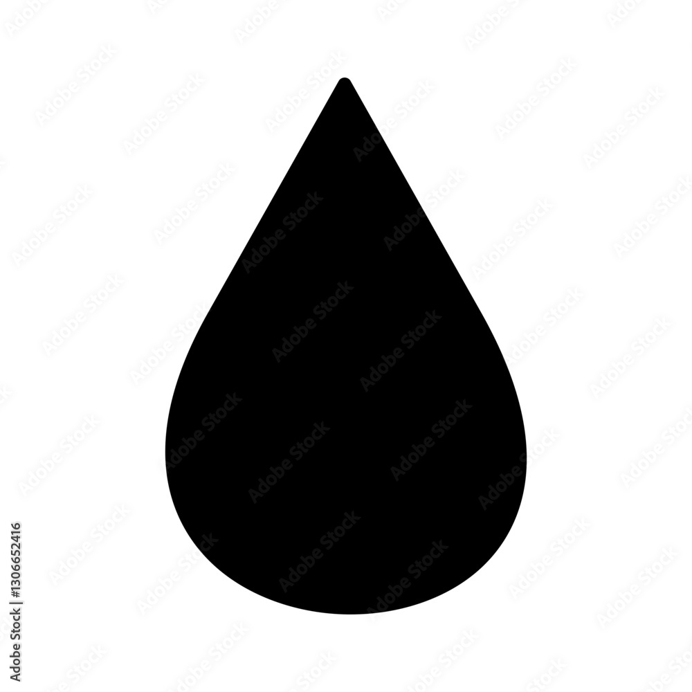 Raindrop Vector Icon Raindrop Vector Icon