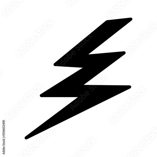 Lightning bolt Vector Icon