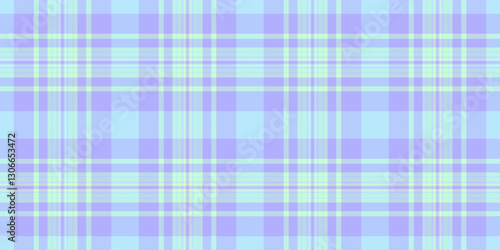 Present vector check seamless, decoration tartan texture plaid. New york fabric textile pattern background in light and indigo colors.