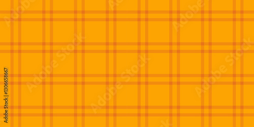 Satin tartan texture plaid, decorate check background seamless. Arabic pattern textile vector fabric in orange and bright colors.