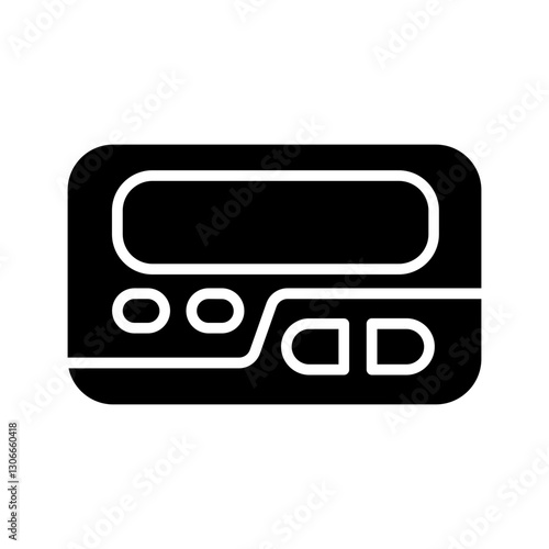 Pager Vector Icon