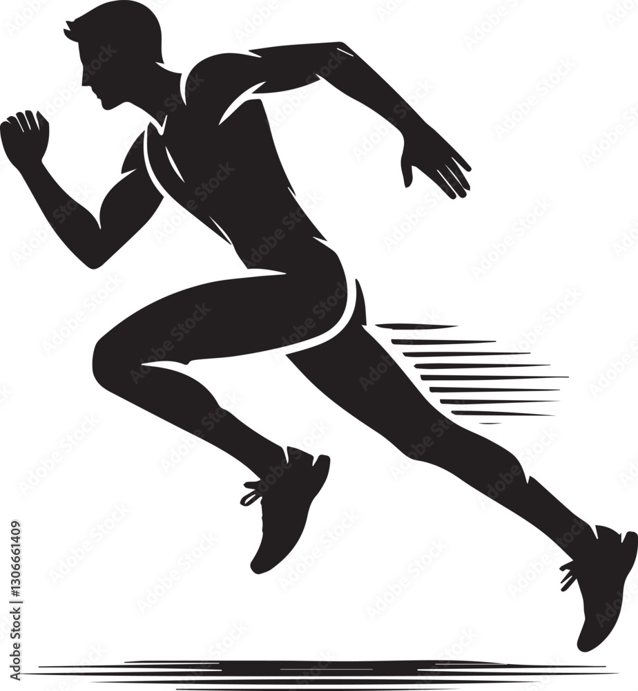 silhouette of a man, Runner man silhouette vector, Runner man vector illustration, Runner man logo vector, Runner man silhouette vector isolated on white background silhouette of a man, Runner man silhouette vector, Runner man vector illustration, Runner man logo vector, Runner man silhouette vector isolated on white background