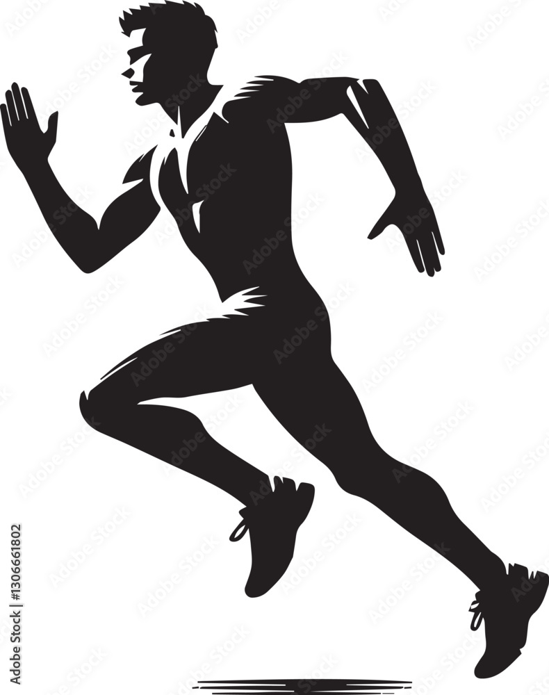 silhouette of a man, Runner man silhouette vector, Runner man vector illustration, Runner man logo vector, Runner man silhouette vector isolated on white background silhouette of a man, Runner man silhouette vector, Runner man vector illustration, Runner man logo vector, Runner man silhouette vector isolated on white background