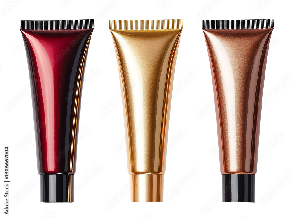 set of lipsticks isolated on white set of lipsticks isolated on white